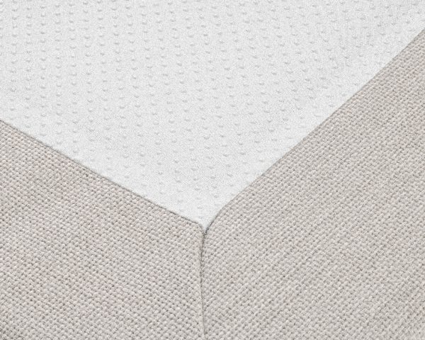 boxspring bed matras met anti-slip laag detail